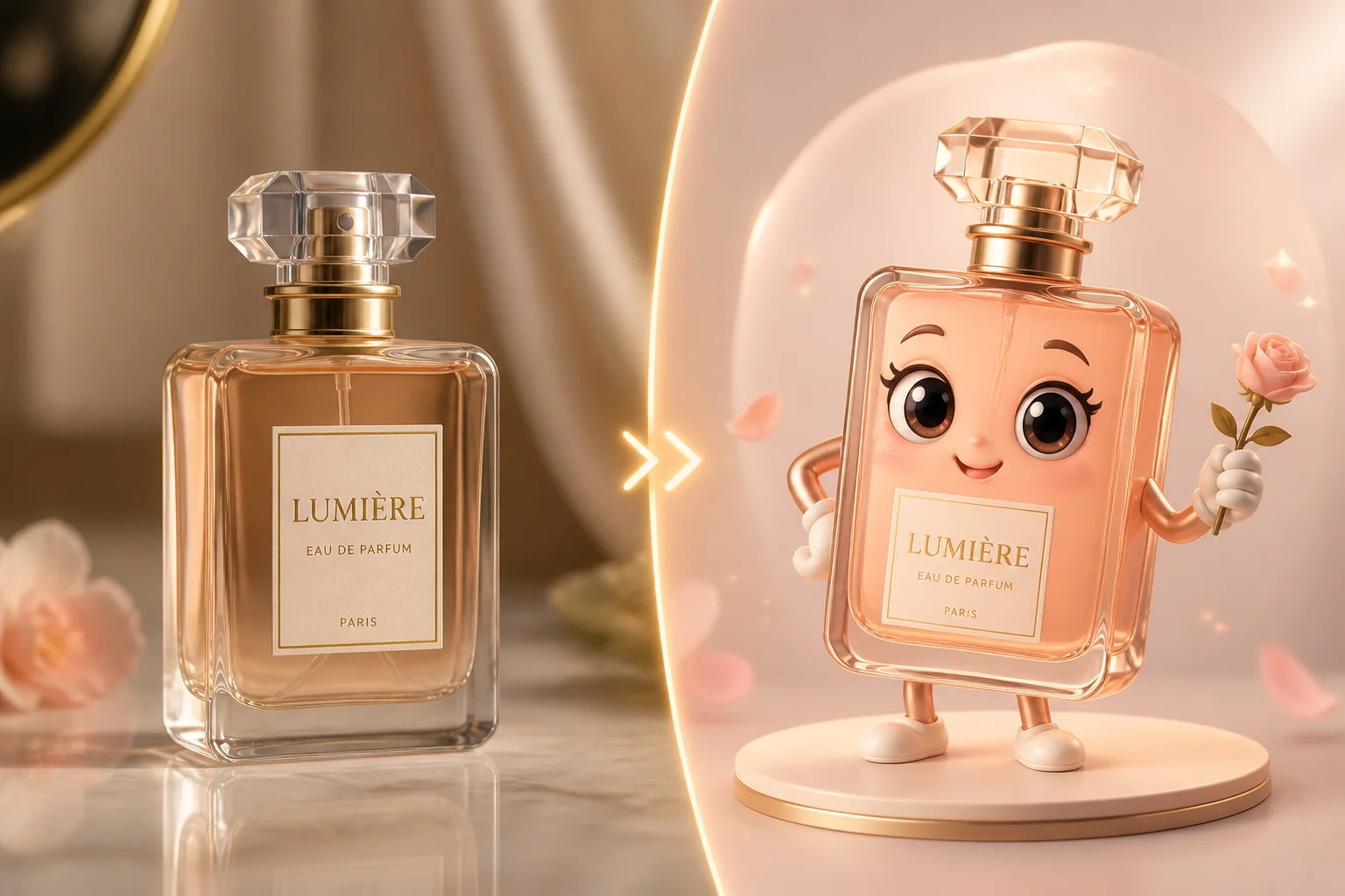 Perfume Becomes a Character That Can Speak